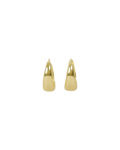Union Honey drop ring ear 20mm plain g