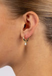 Trinity drop pendant ring ear g/clear