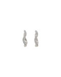 Union Curve crystal ring ear 20mm s/clear