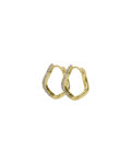 Union Curve crystal ring ear 20mm g/clear