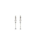 Trinity chain pendant ring ear s/clear