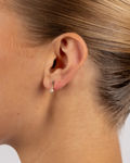 Trinity drop pin ear g/clear
