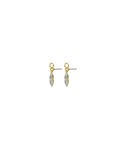Largo crystal pin ear g/clear