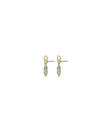 Largo crystal pin ear g/clear