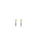 Largo crystal pin ear g/clear