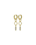 Largo triple crystal ear g/clear