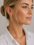 Largo triple crystal ear g/clear