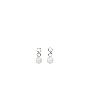 Largo pearl pin ear s/white