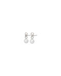 Largo pearl pin ear s/white