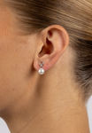 Largo pearl pin ear s/white
