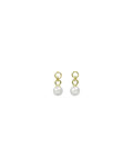 Largo pearl pin ear g/white