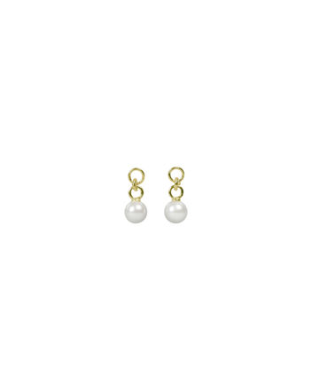Largo pearl pin ear g/white