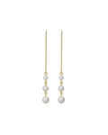 Largo chain pearl ear g/white