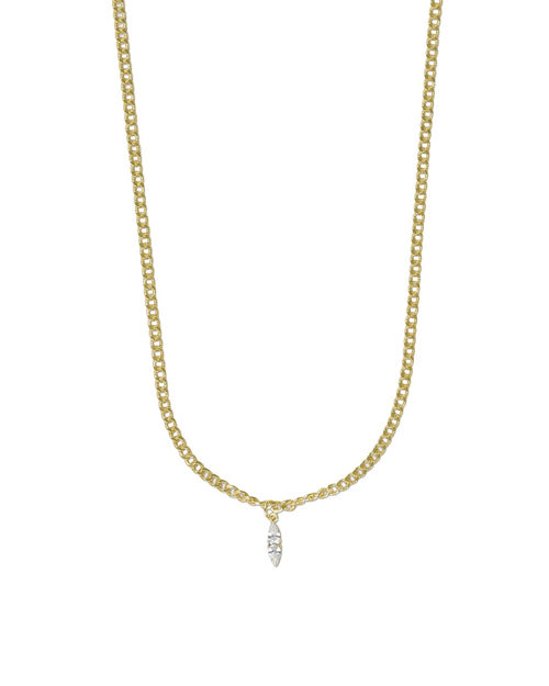 Largo crystal pendant neck 40-45 g/clear