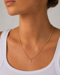 Largo crystal pendant neck 40-45 g/clear