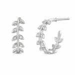 Minna small ring branch ear s/clear