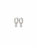 Trinity drop pendant ring ear s/clear