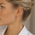 Union Curve ring ear 15mm plain s