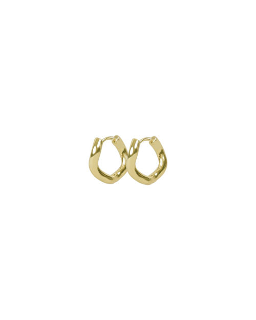 Union Curve ring ear 15mm plain g