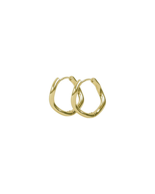Union Curve ring ear 20mm plain g