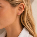 Union Curve ring ear 20mm plain g