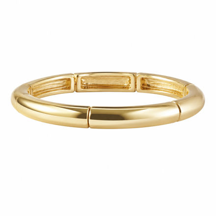 Brick shiny oval small elastic brace plain g - Onesize