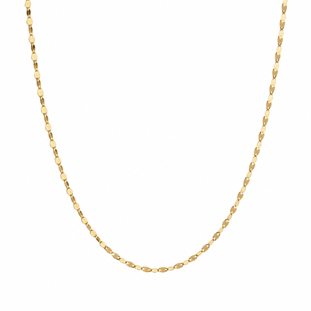 Caia Gold 375 halssmykke ovale ledd 42cm
