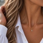 Caia Gold 375 anheng Cubic Zirconia