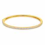 Ania Haie gold pave tennis bracelet
